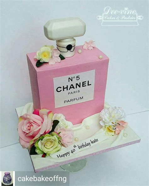 gucci perfume bottle cake